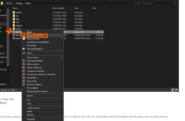 Phần Mềm Netch For Windows – Hỗ Trợ Data 4G HTO