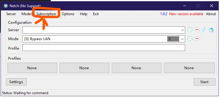 Phần Mềm Netch For Windows – Hỗ Trợ Data 4G HTO