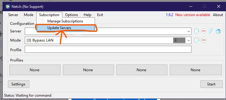 Phần Mềm Netch For Windows – Hỗ Trợ Data 4G HTO